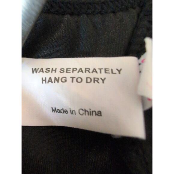 Sansha Black Ballet Dance Dress Women Size 4 Ruched Empire Balletcore Leotard - Picture 5 of 5